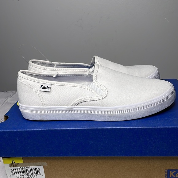 Keds Classic Canvas Slip on Shoes - Picture 2 of 5